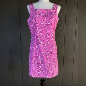 Lilly Pulitzer Vintage Pink “Jumping Jacks” Kangaroo Dress. Size- 8